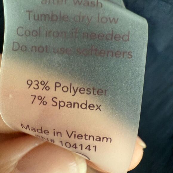 CALIA Women's Twist Back Tank top Pure Black size M NWT - Picture 8 of 8